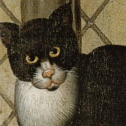Trixie, a very grumpy cat from a portrait of Lord Henry Wriotheseley, the 3rd Earl of Southampton. Painted by John de Critz, c. 1603. I do not resemble this cat in any way. Or do I?
